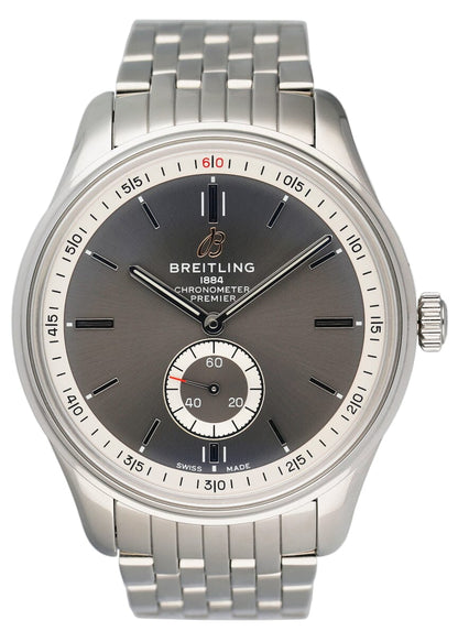 Breitling Premier Automatic 40 A37340 Mens Watch Box Papers - Virtual