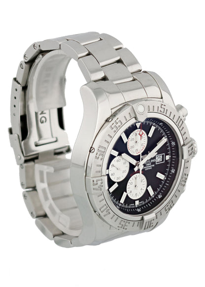 Breitling Super Avenger II A13371 Men Watch Original Papers