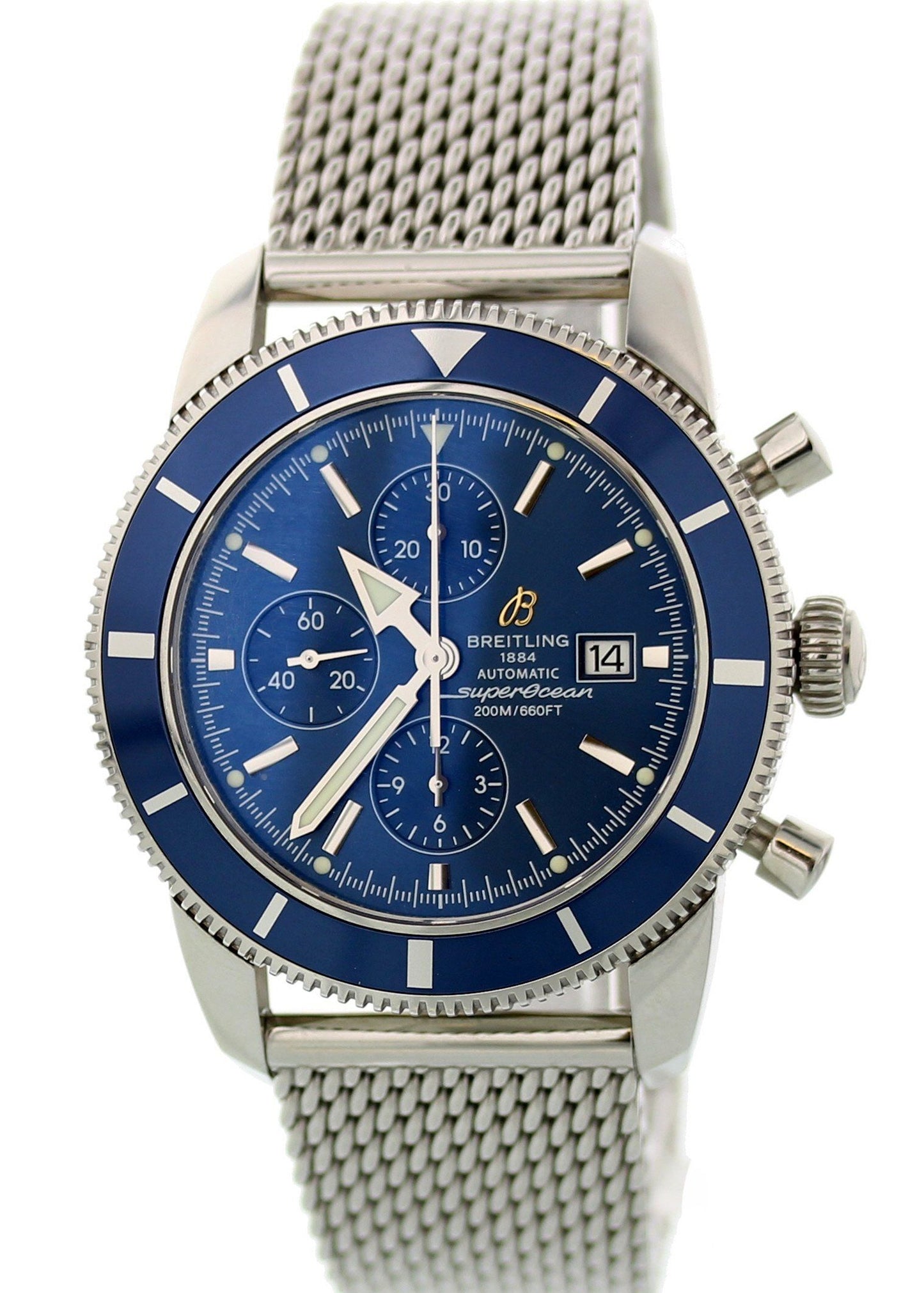 Breitling SuperOcean A13320 Automatic Chronograph W/ Box And Papers - Wristwatch