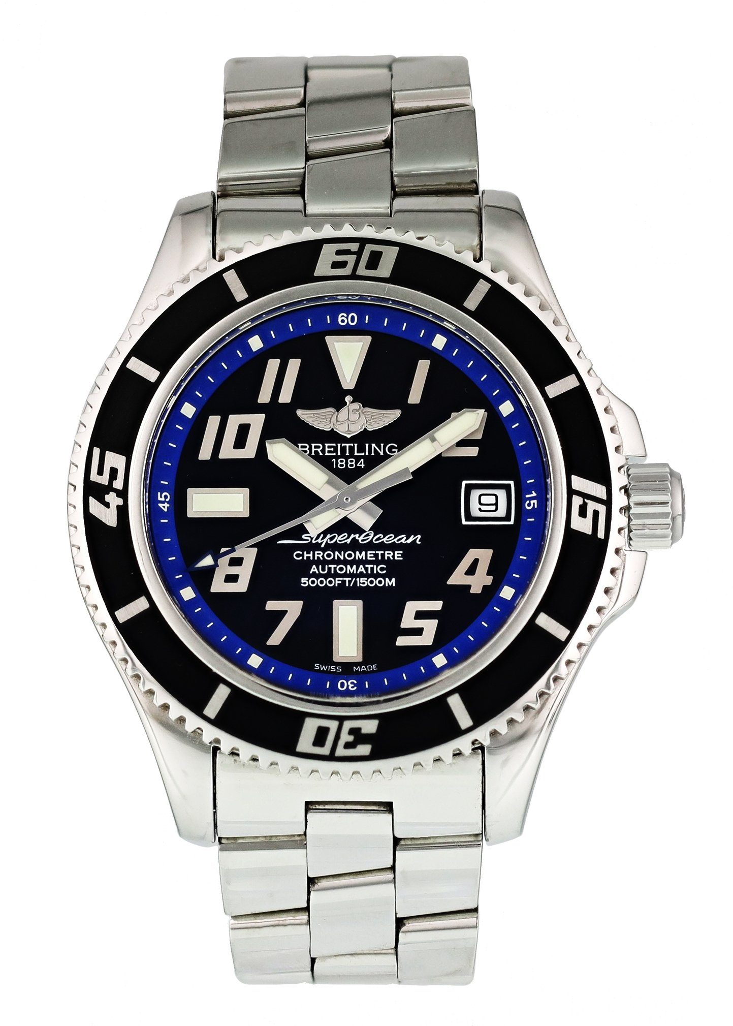 Breitling Superocean A17364 Mens Watch Box Papers - Wristwatch