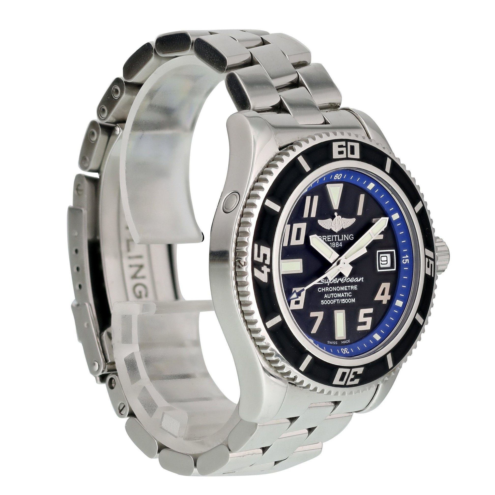 Breitling Superocean A17364 Mens Watch Box Papers - Wristwatch