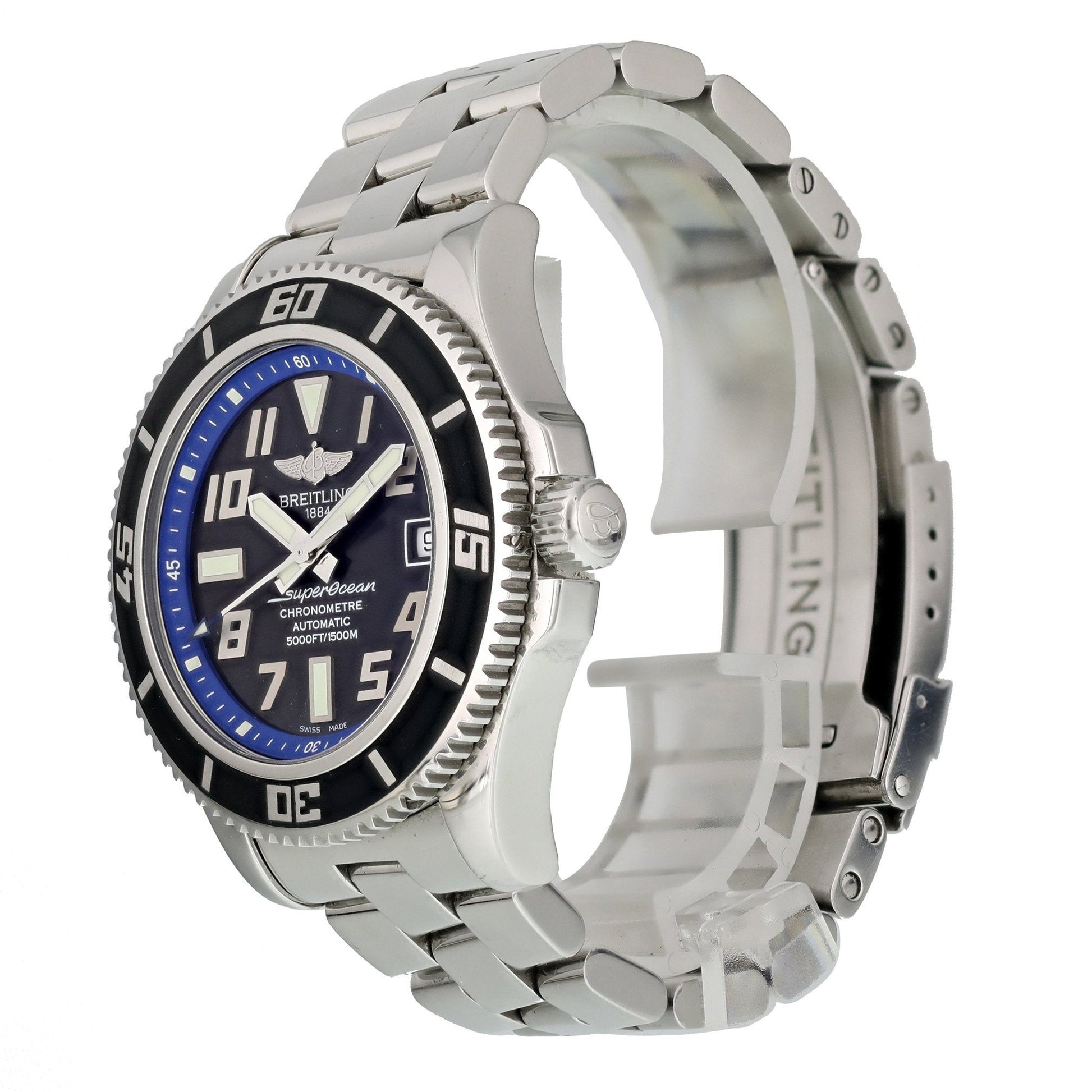 Breitling Superocean A17364 Mens Watch Box Papers - Wristwatch