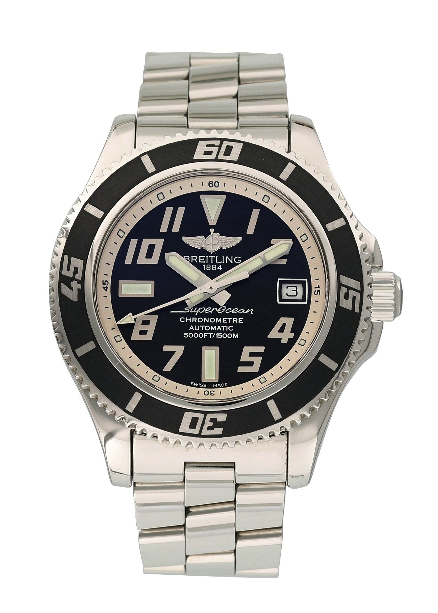 Breitling Superocean A17364 Mens Watch Original Papers - Wristwatch