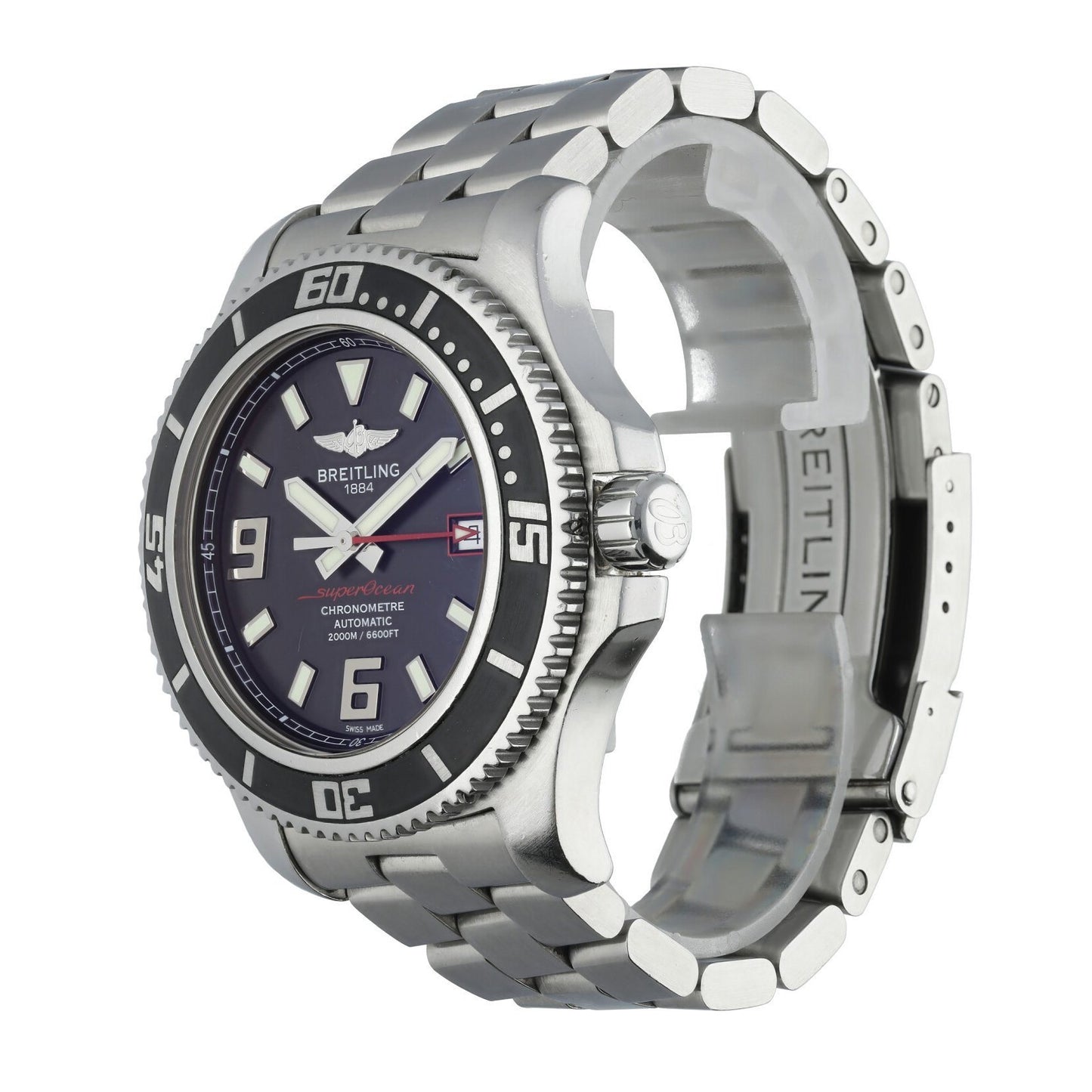 Breitling SuperOcean A17391 Men’s Watch Box Papers - Wristwatch