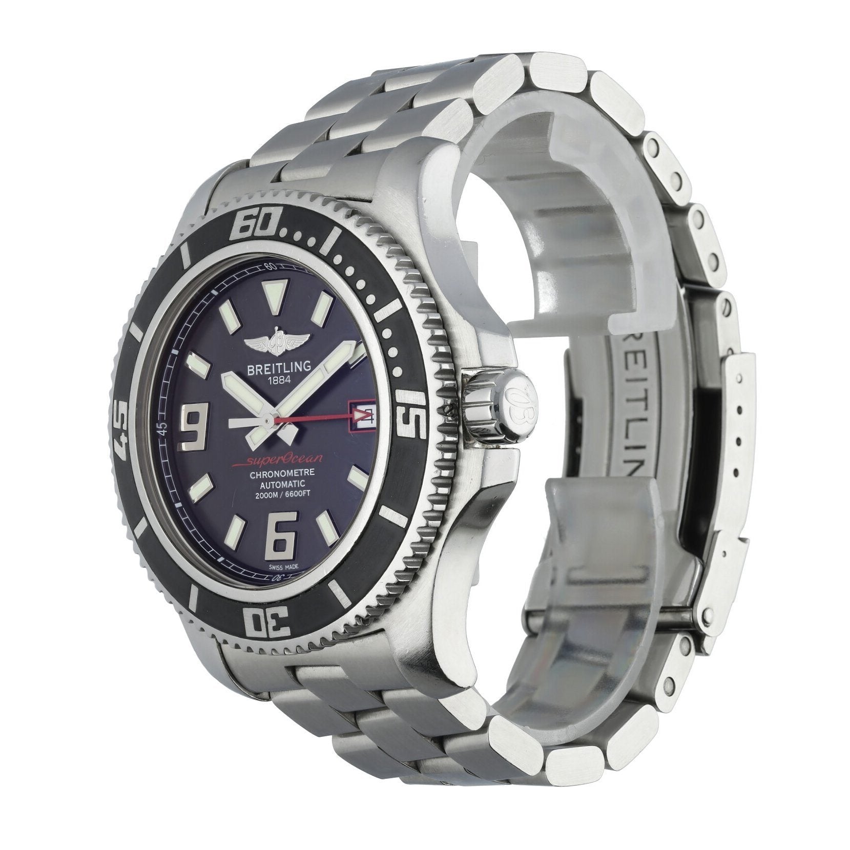 Breitling SuperOcean A17391 Men’s Watch Box Papers - Wristwatch
