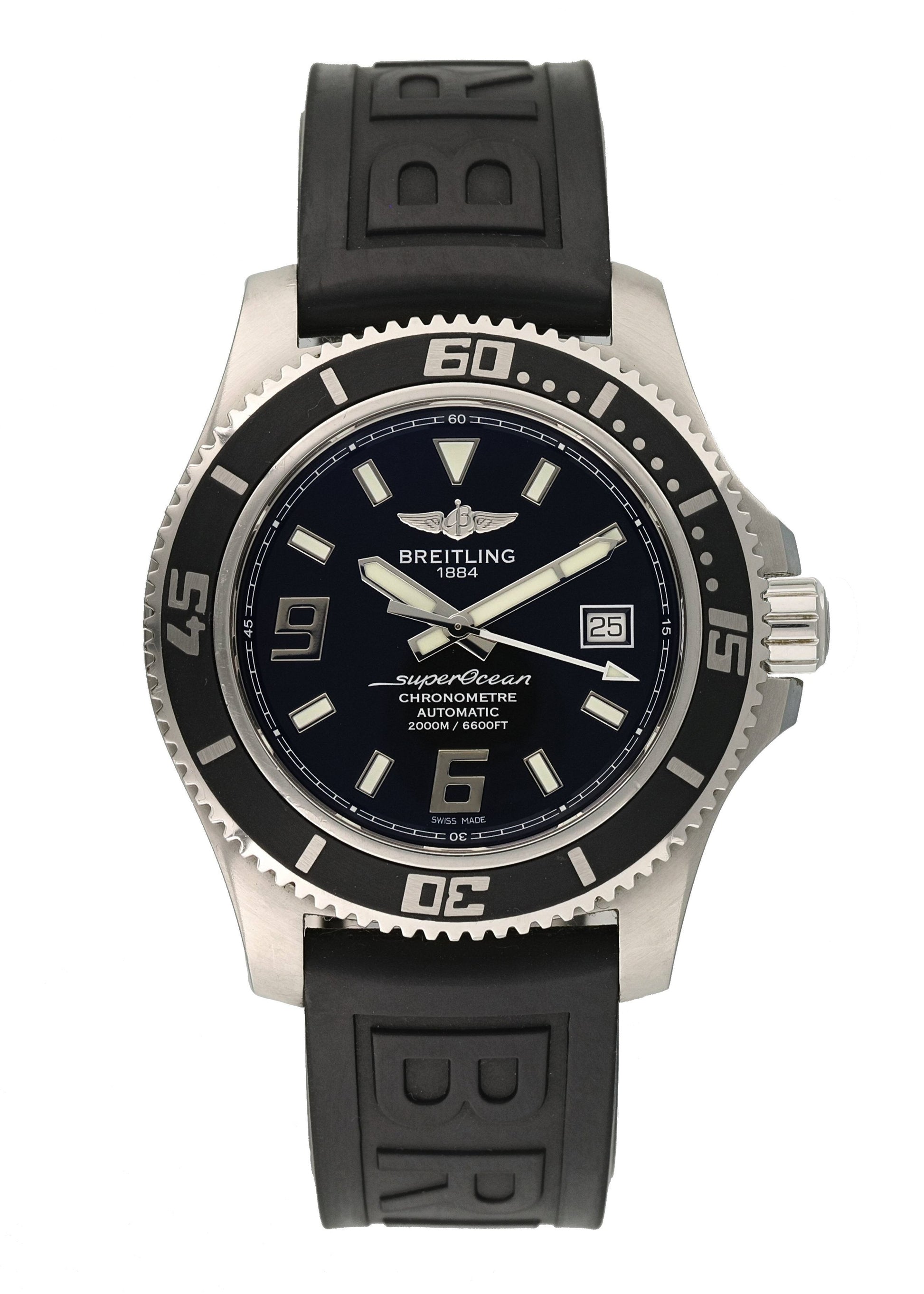 Breitling Superocean A17391 Mens Watch Box papers - Wristwatch