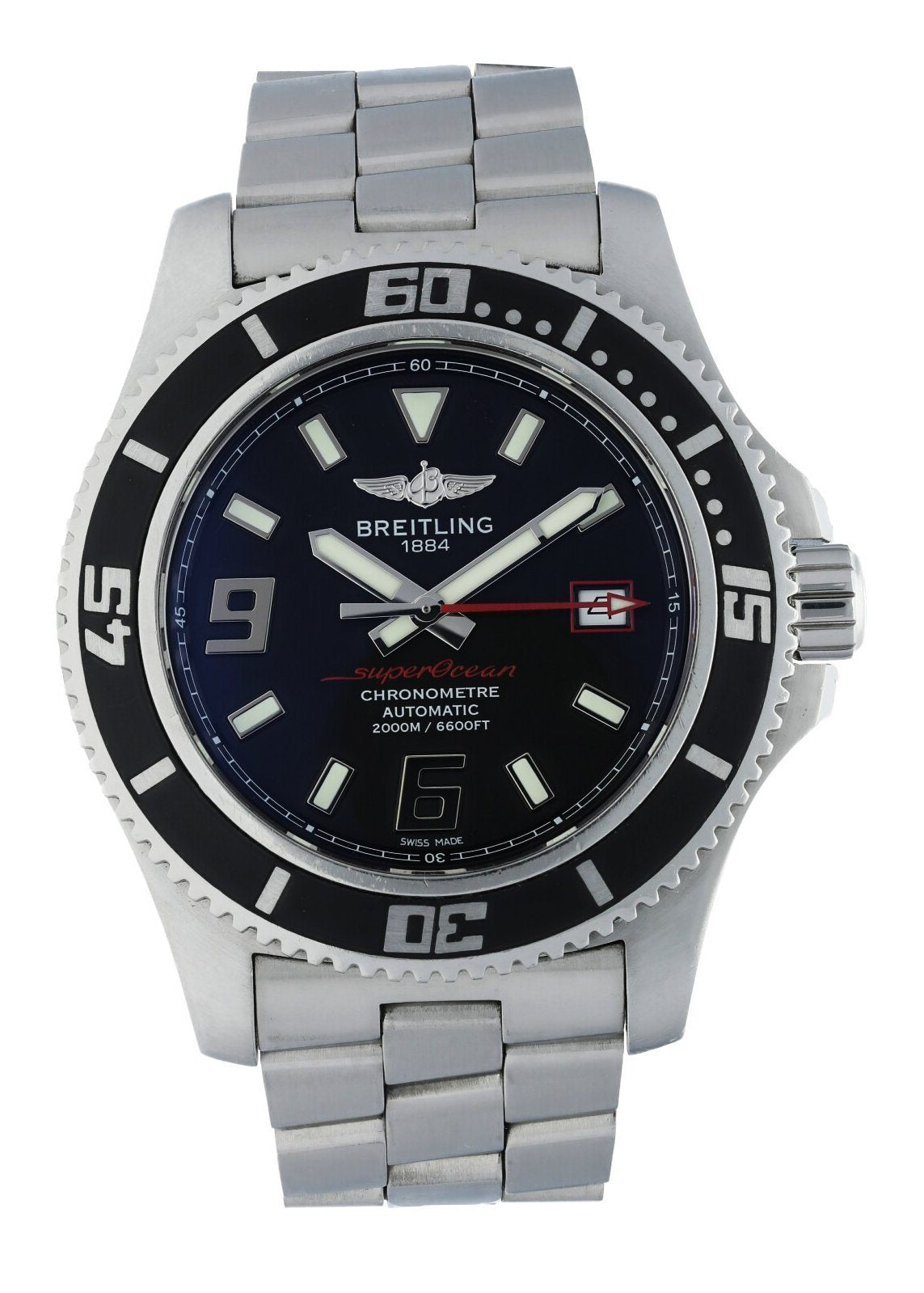 Breitling SuperOcean A17391 Men’s Watch Box Papers - Wristwatch
