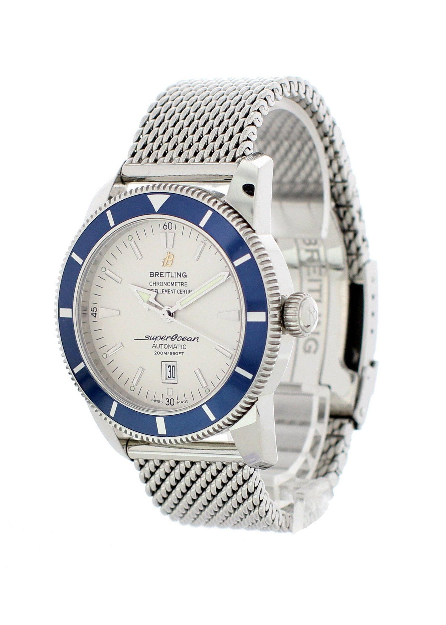 Breitling SuperOcean Chronometre A17320 Mens Watch Box Papers - Wristwatch