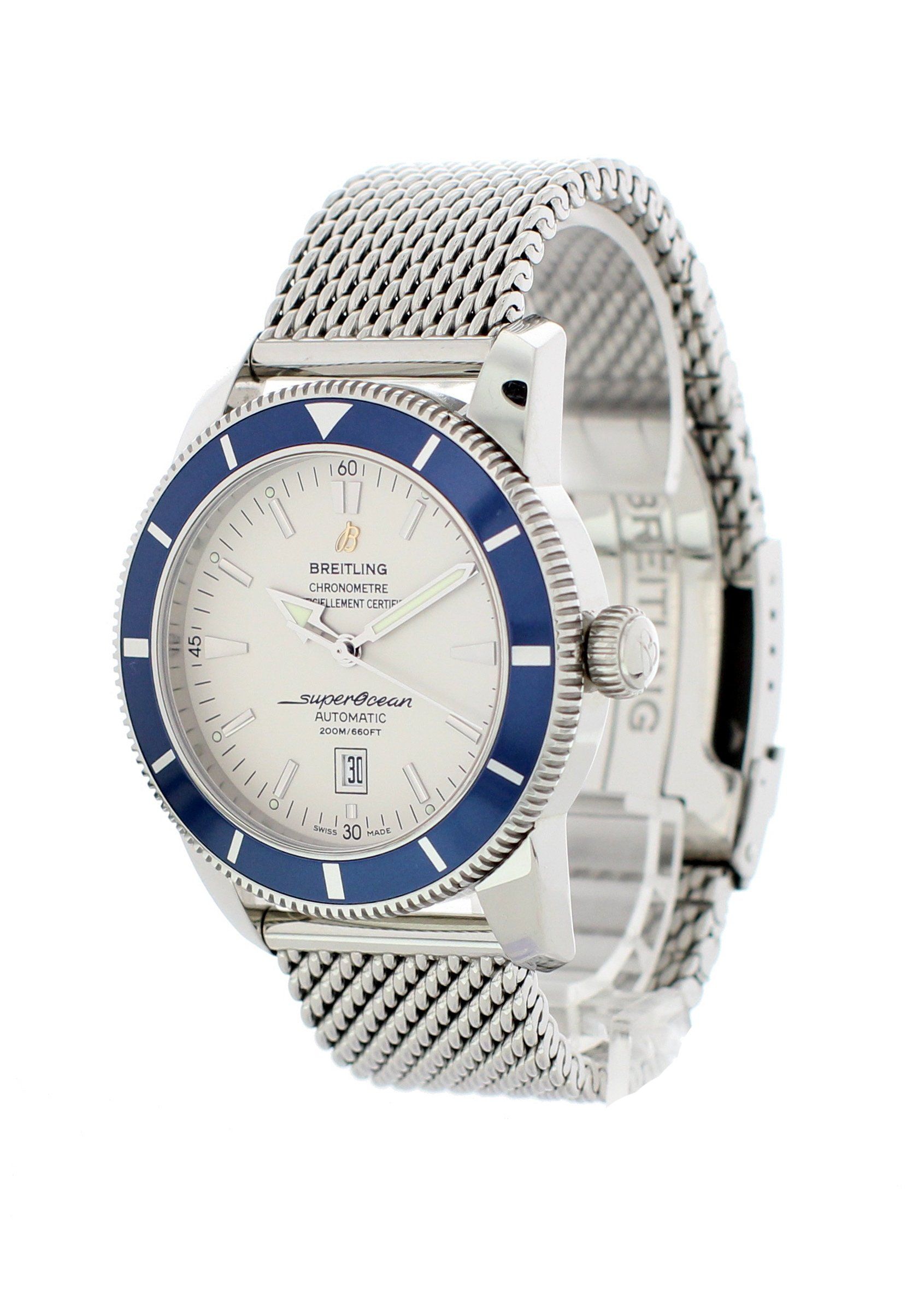 Breitling SuperOcean Chronometre A17320 Mens Watch Box Papers - Wristwatch