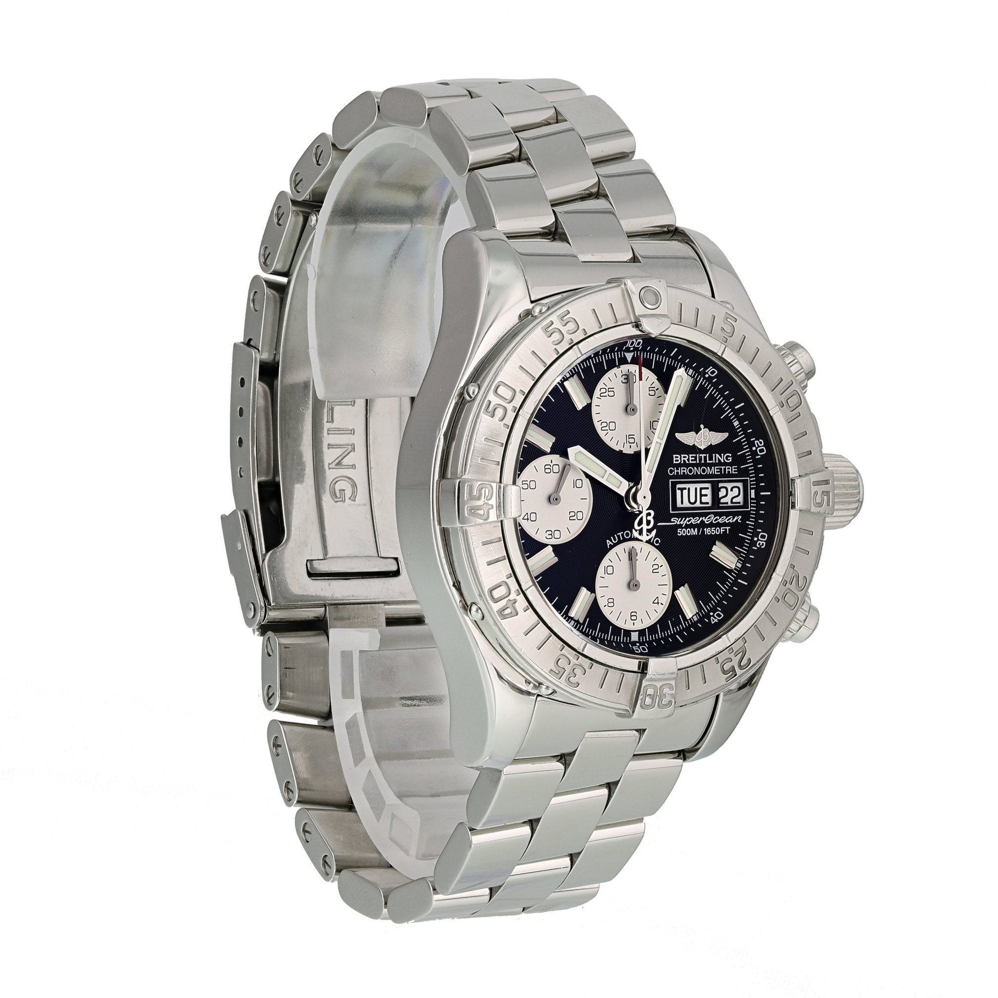 Breitling SuperOcean Day Date A13340 Diver Mens Watch