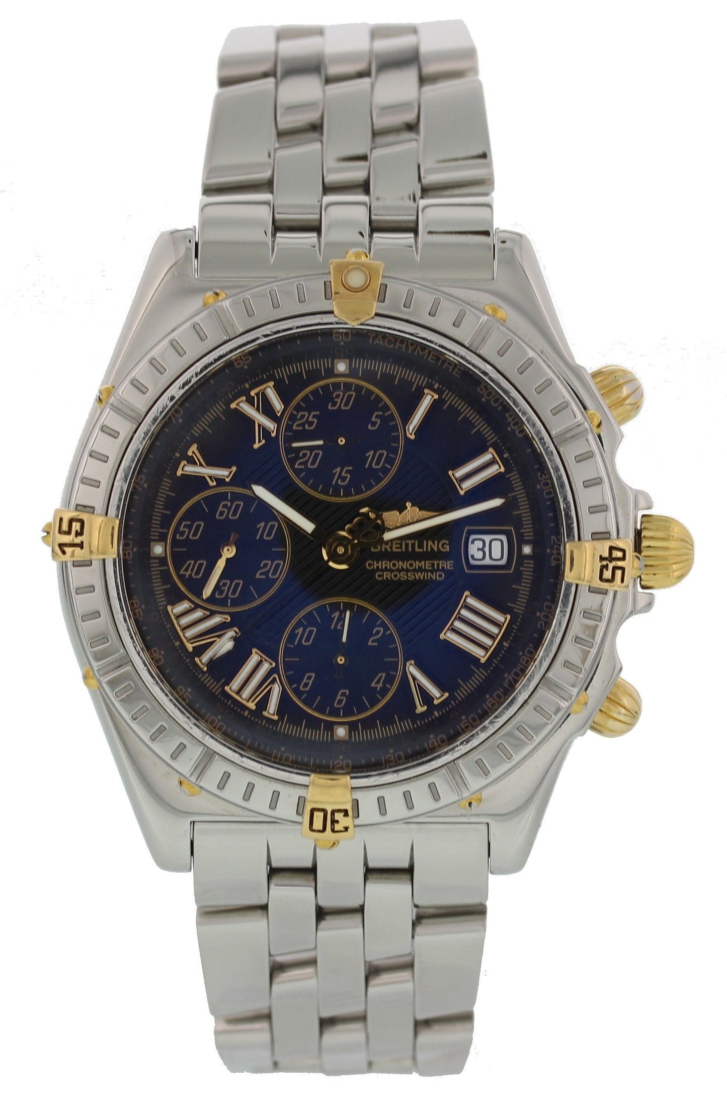 Breitling Windrider Crosswind 18k YG/SS B13355 - Wristwatch