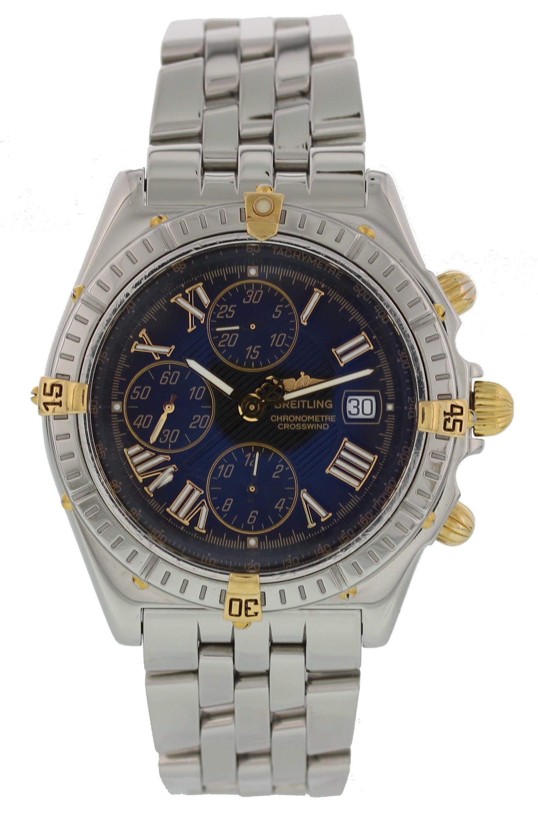 Breitling Windrider Crosswind 18k YG/SS B13355 - Wristwatch