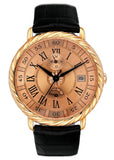 Buccellati Audachron 5114 18K Rose Gold Mens Watch With Papers