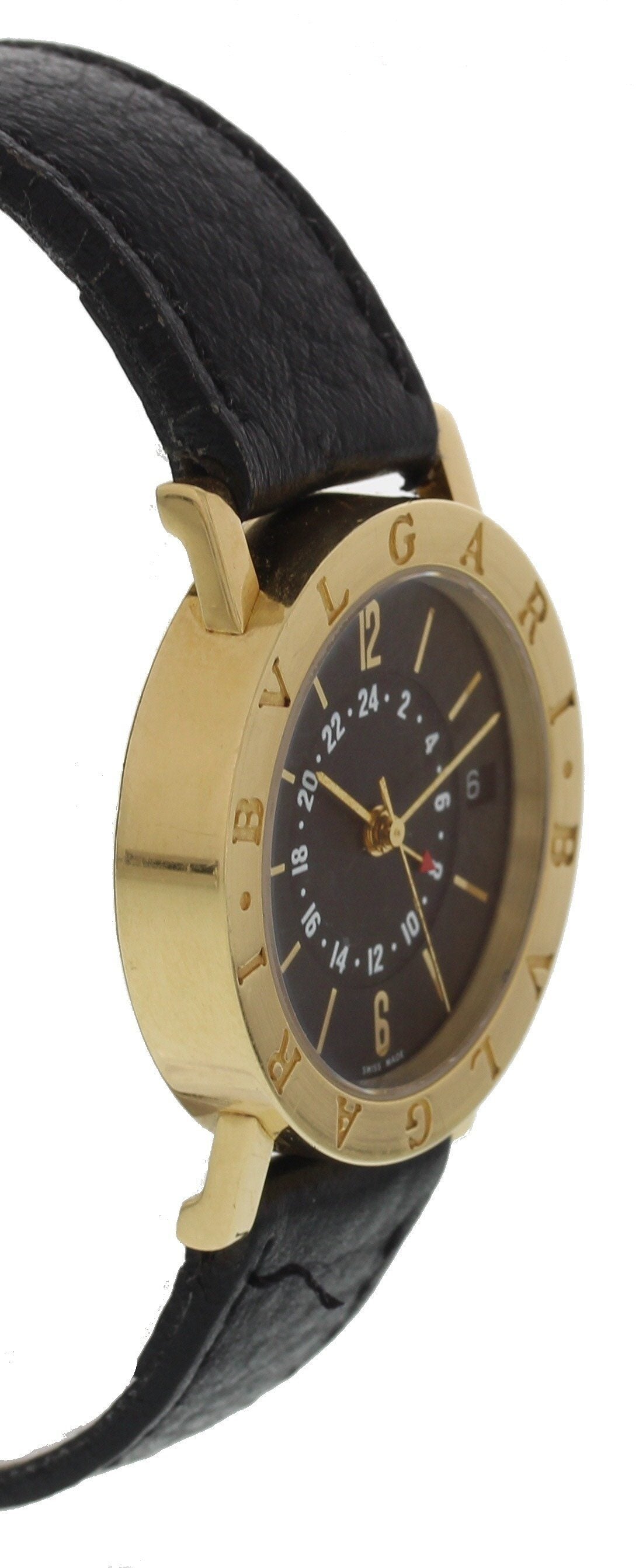 Bvlgari BB 33 GL GMT 18K Yellow Gold Automatic - Virtual