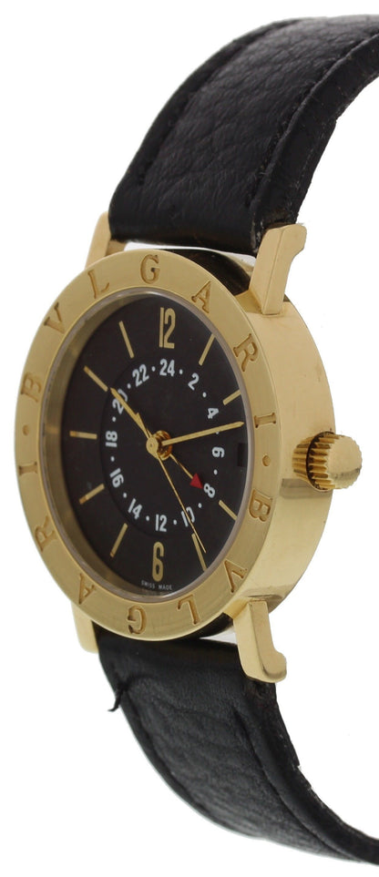 Bvlgari BB 33 GL GMT 18K Yellow Gold Automatic - Virtual