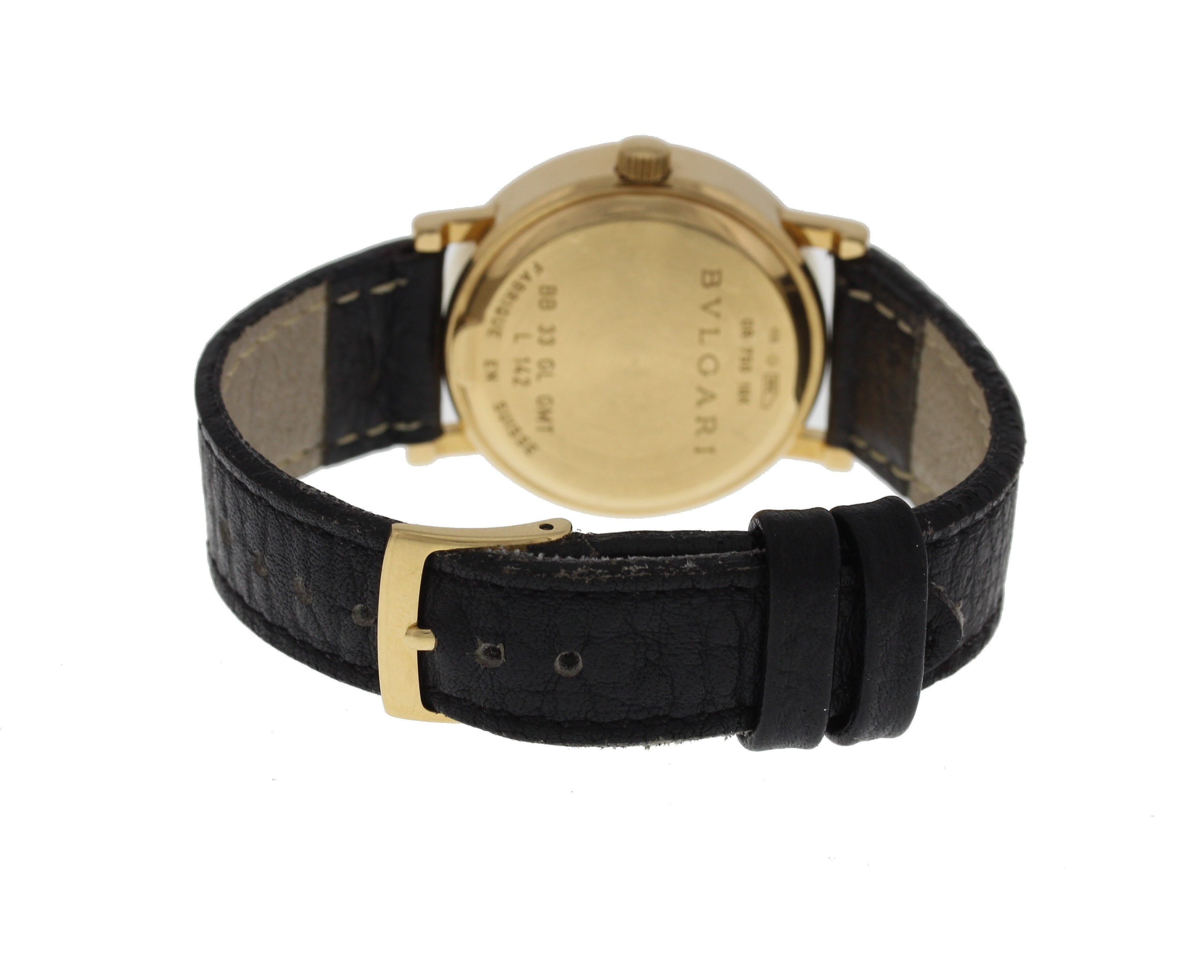 Bvlgari BB 33 GL GMT 18K Yellow Gold Automatic – Phigora