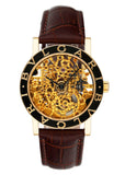 Bvlgari BB.33.GL.SK.P Skeleton 18K Yellow Gold Ladies Watch - Wristwatch