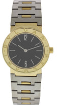Bvlgari Diagono 18k Yellow Gold & Stainless Steel Ladies Watch - Wristwatch