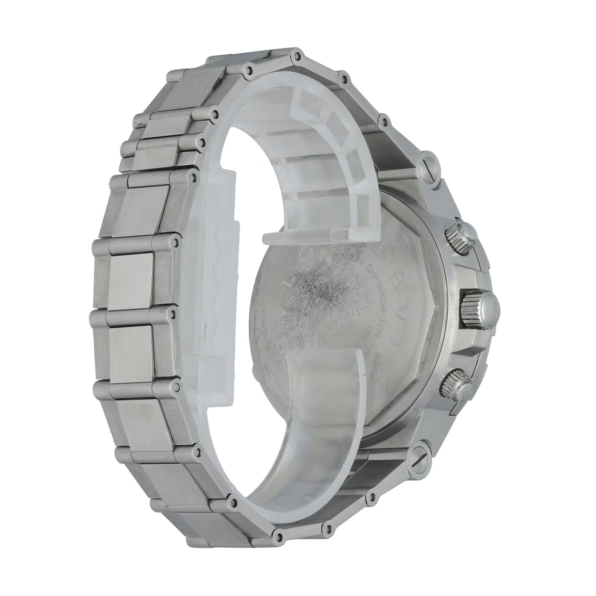 Bvlgari Diagono GMT40SVG Fly Back Pepsi Bezel Mens Watch - Wristwatch