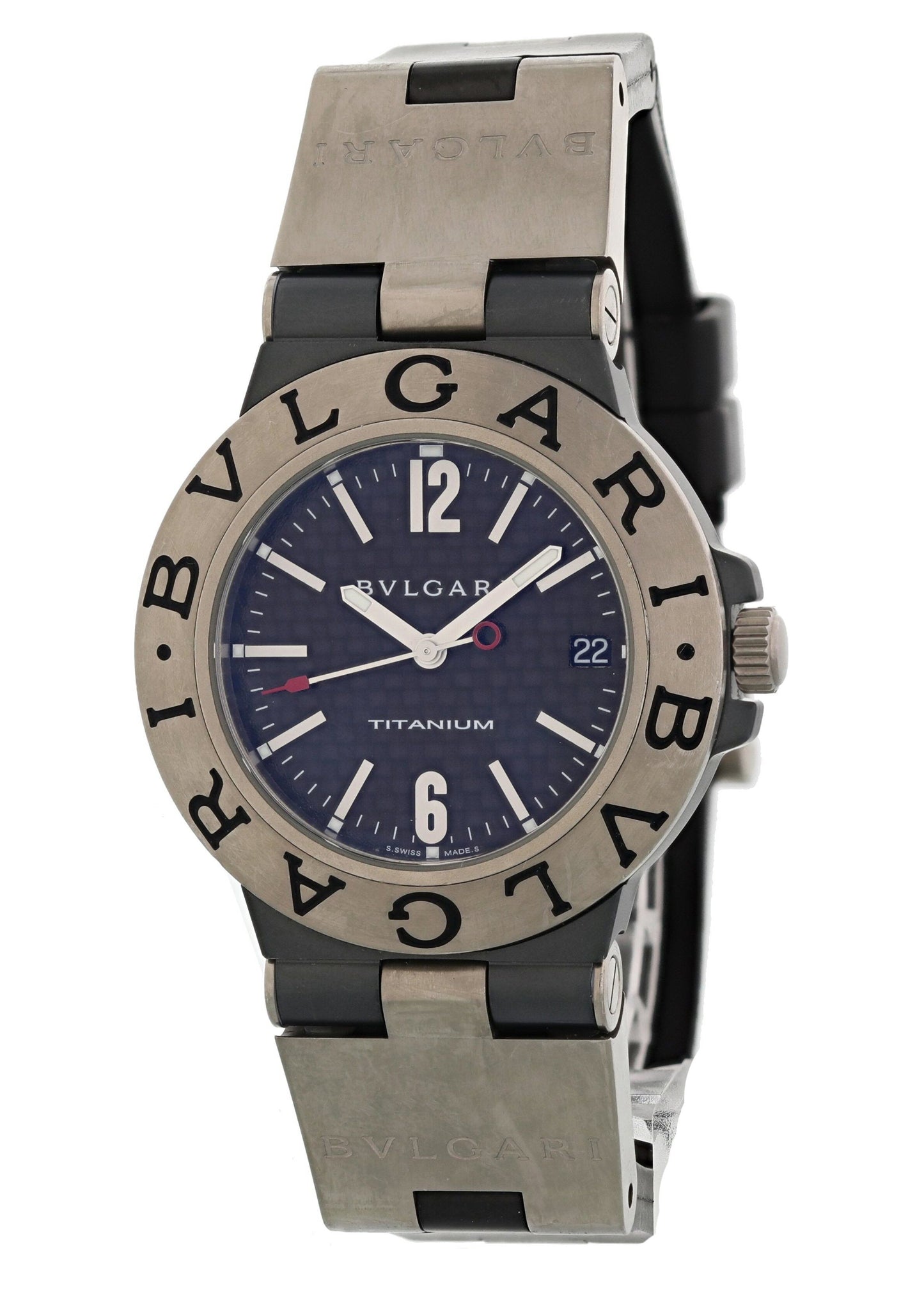 Bvlgari Diagono TI 38 TA Men’s Watch - Wristwatch