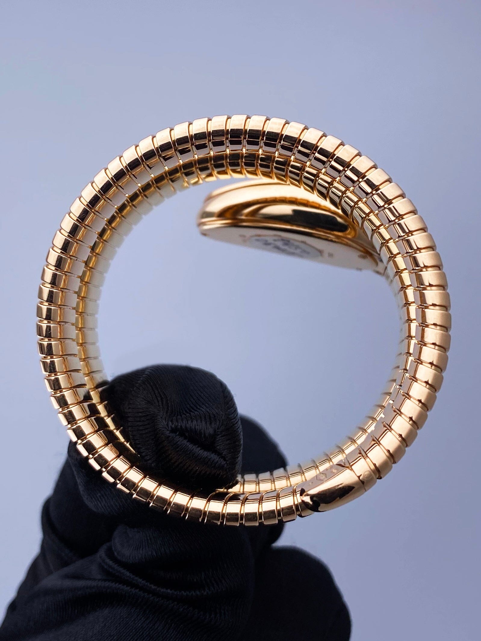 Bvlgari Serpenti 101815 Diamond 18K Rose Gold Ladies Watch - Watches
