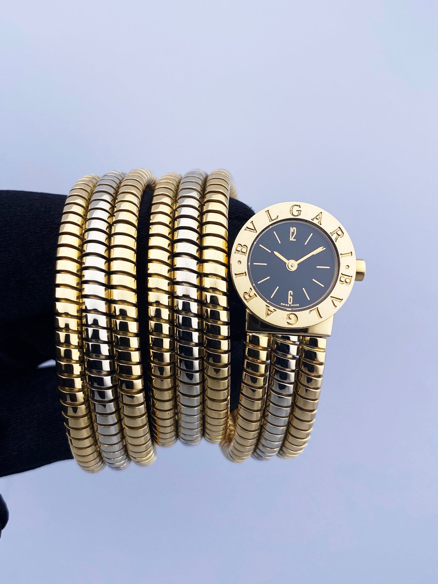 Bvlgari Serpenti Tubogas BB 19 1T Two-Tone Ladies Watch