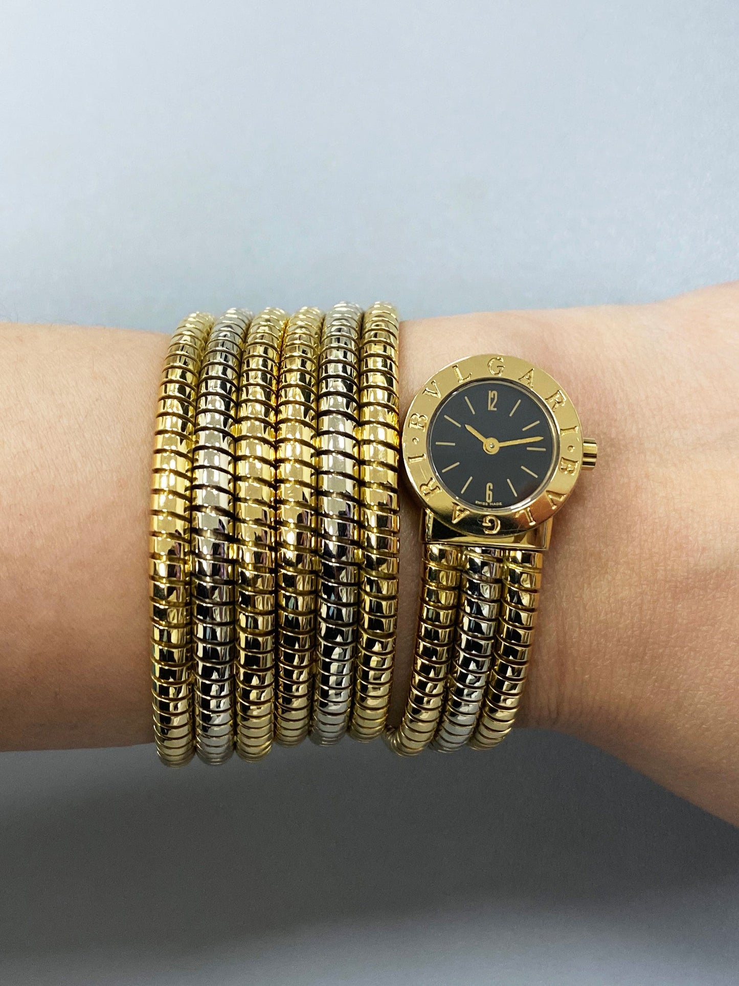 Bvlgari Serpenti Tubogas BB 19 1T Two-Tone Ladies Watch