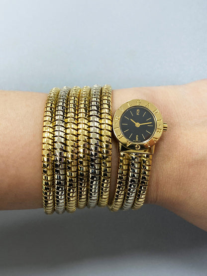 Bvlgari Serpenti Tubogas BB 19 1T Two-Tone Ladies Watch