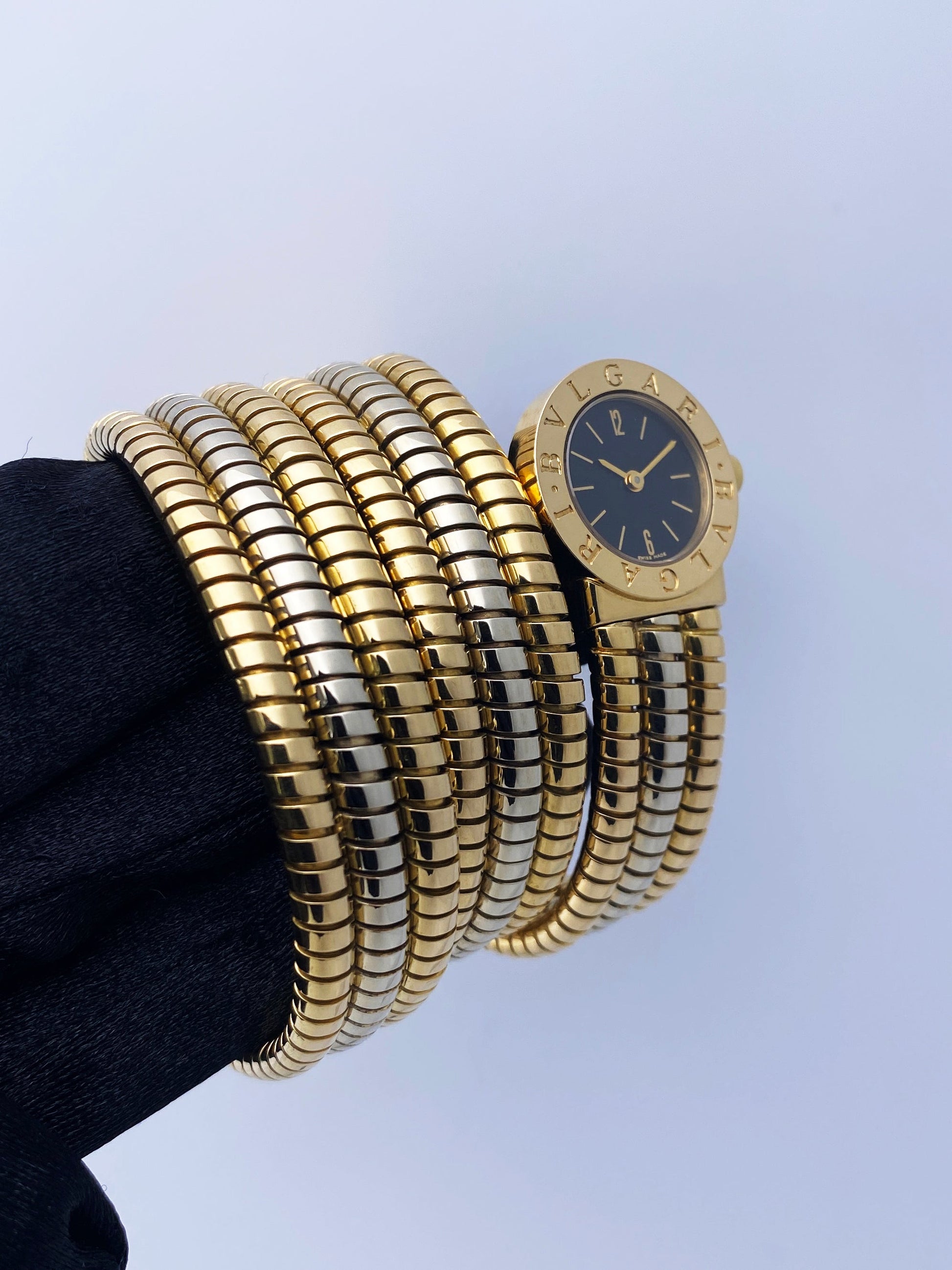 Bvlgari Serpenti Tubogas BB 19 1T Two-Tone Ladies Watch