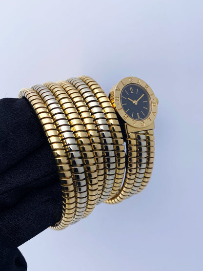 Bvlgari Serpenti Tubogas BB 19 1T Two-Tone Ladies Watch