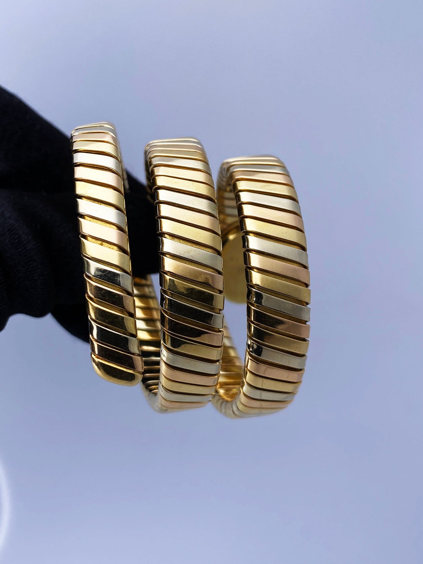Bvlgari Serpenti Tubogas Tri Color Gold Ladies Watch - Virtual