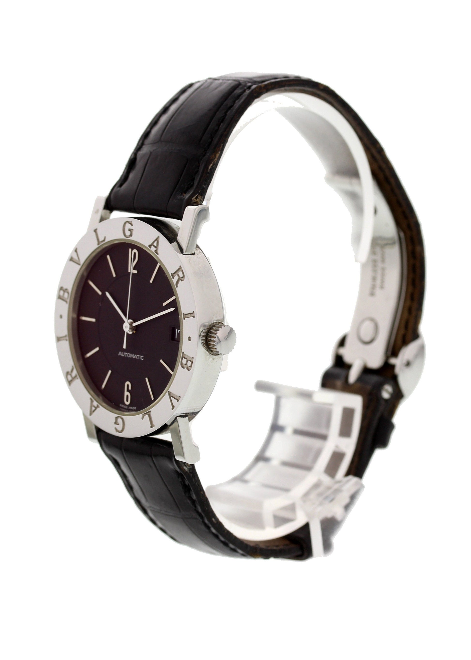 Bvlgari Stainless Steel BB 33 SLD Automatic - Wristwatch