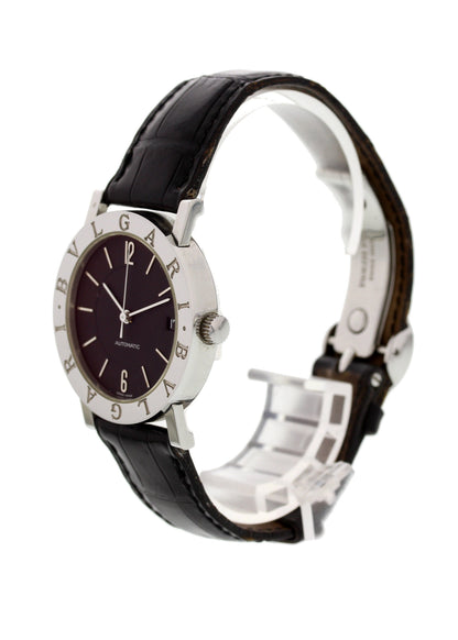 Bvlgari Stainless Steel BB 33 SLD Automatic - Wristwatch