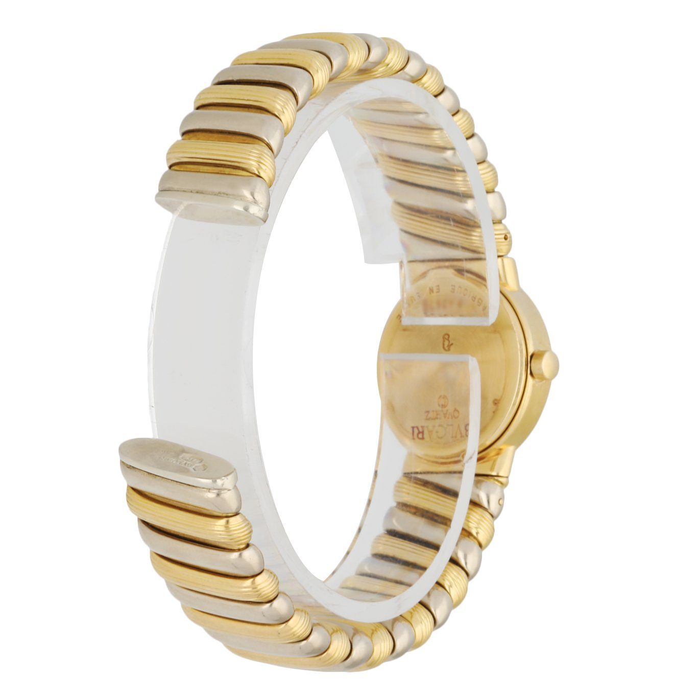 Bvlgari Tubogas BB 23.2T 18K Yellow & White Gold Ladies Watch - Wristwatch