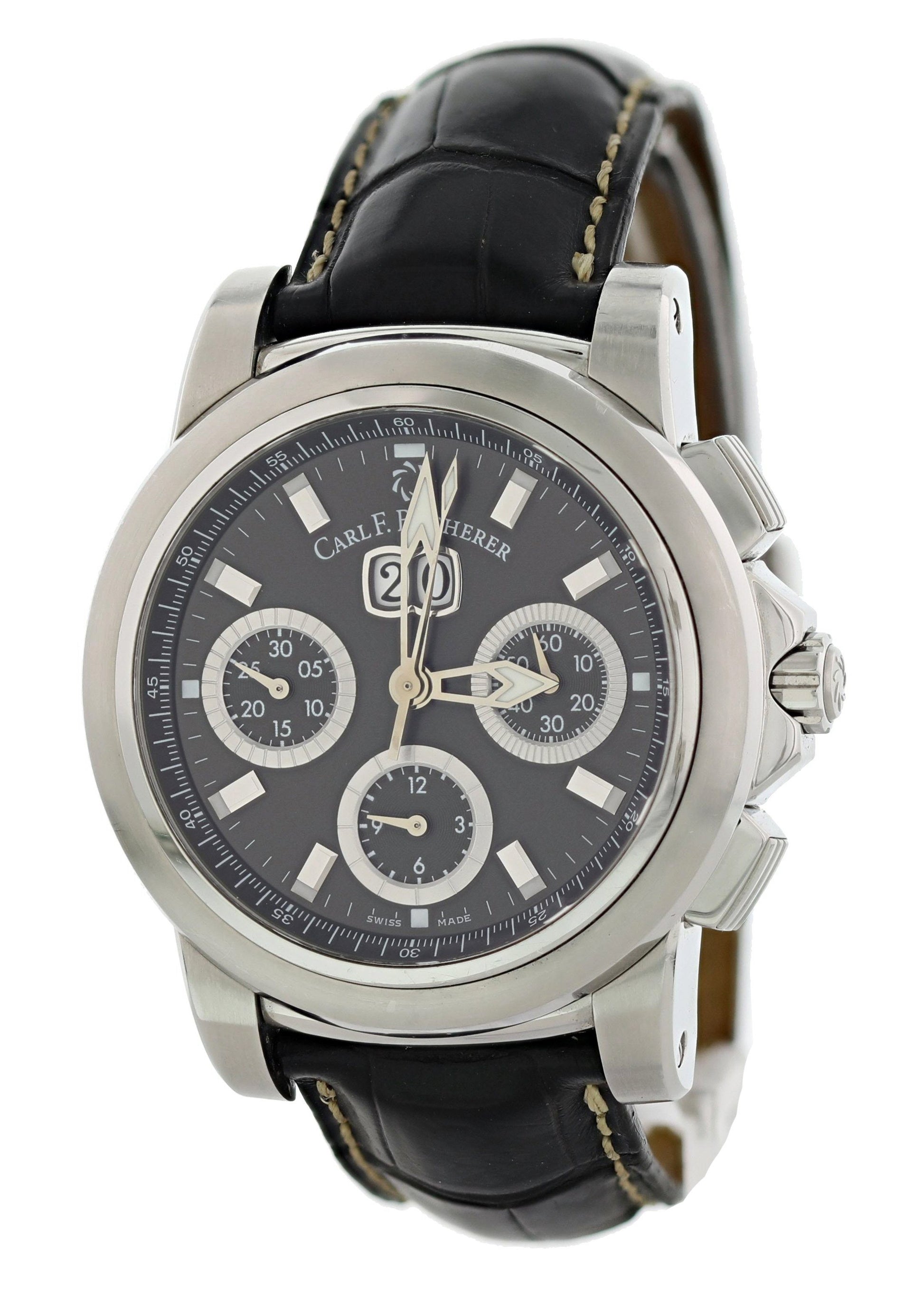 Carl F. Bucherer Patravi Big Date 10611.08 Mens Watch - Wristwatch