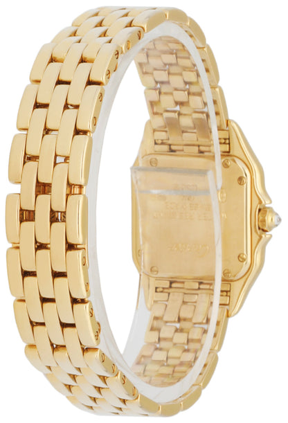Cartier 1280/2 18K Yellow Gold & Diamond Ladies Watch - Wristwatch