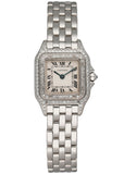 Cartier 1660 18K White Gold & Diamond Ladies Watch