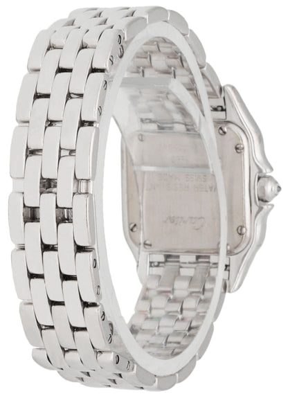 Cartier 1660 18K White Gold & Diamond Ladies Watch