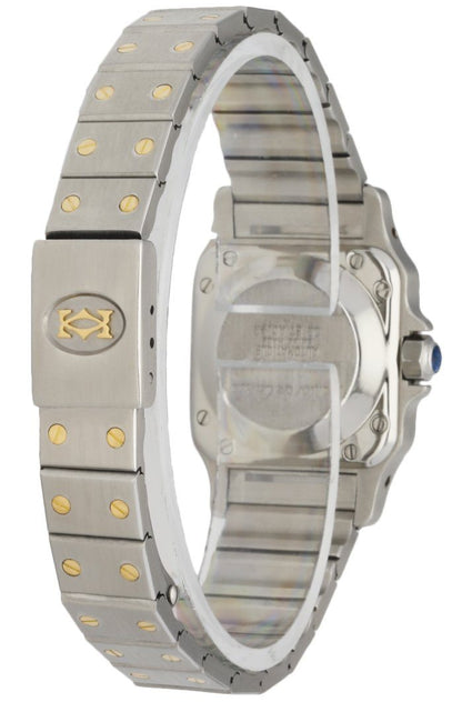 Cartier Santos Galbee Two Tone Ladies Watch - Wristwatch