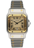 Cartier 29mm Santos Galbee Two Tone Ladies Watch