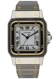 Cartier Santos Galbee Two Tone Ladies Watch