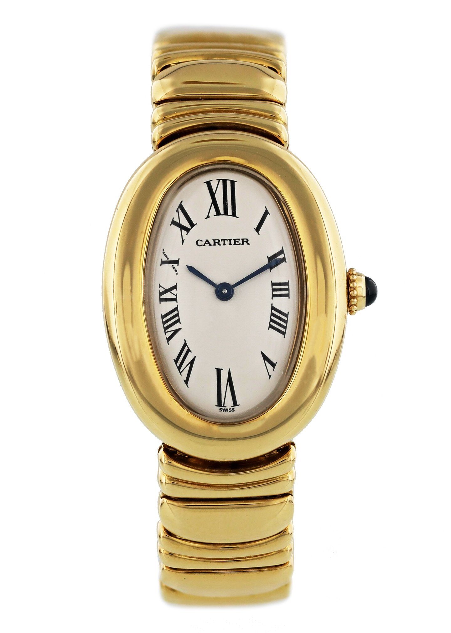 Cartier Baignoire 1950 18K Yellow Gold Ladies Watch - Wristwatch