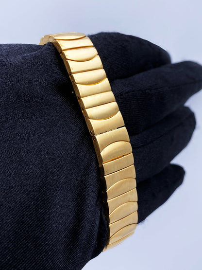 Cartier Baignoire 3208 18K Yellow Gold Ladies Watch Box Papers