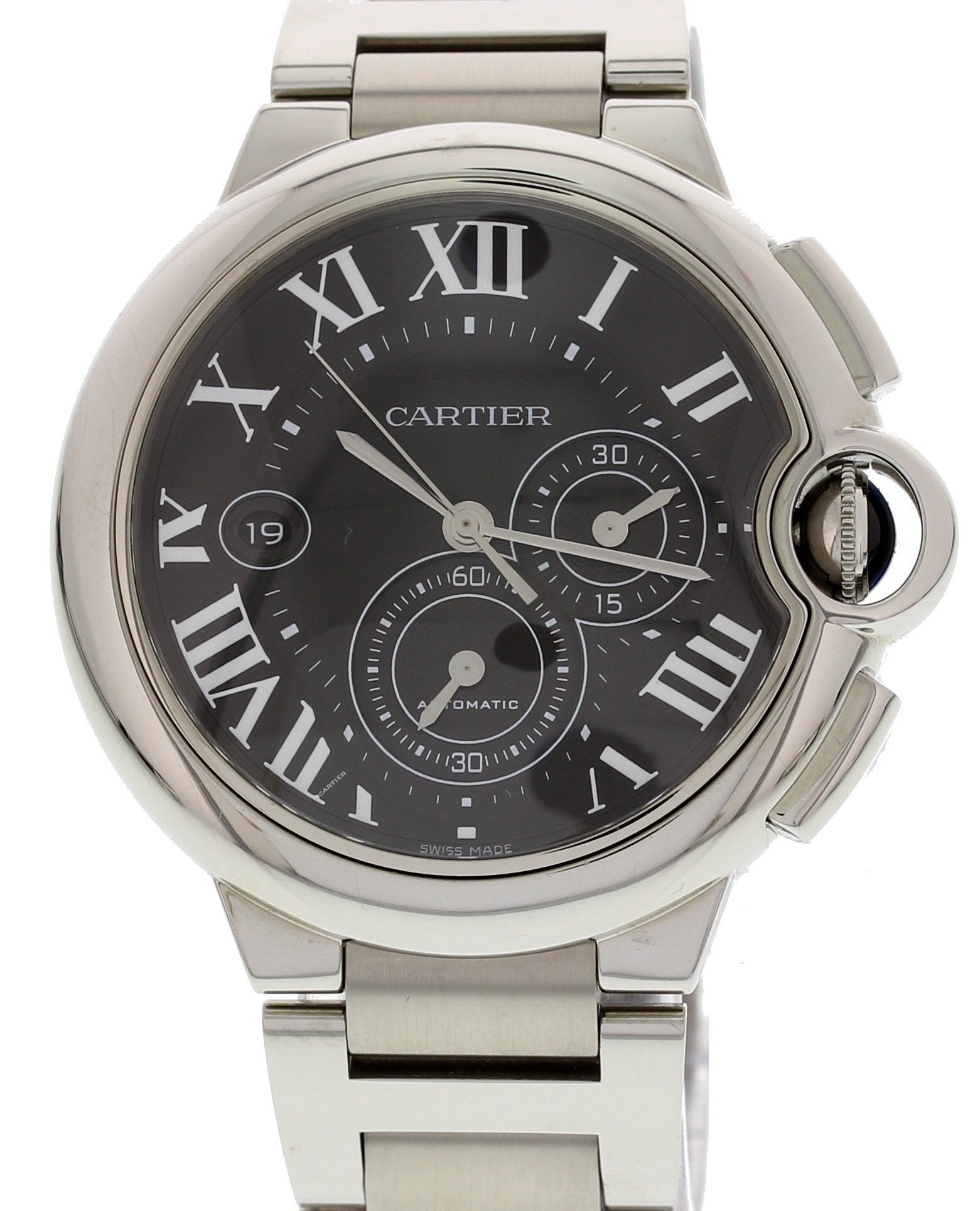 Cartier Ballon Bleu Chronograph W6920077 / 3109 - Wristwatch
