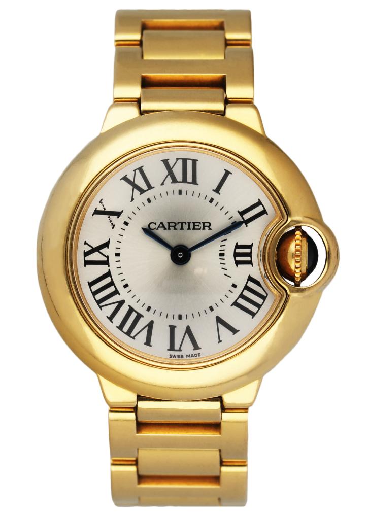 Cartier Ballon Bleu W69001Z2 18K Yellow Gold Ladies's Watch