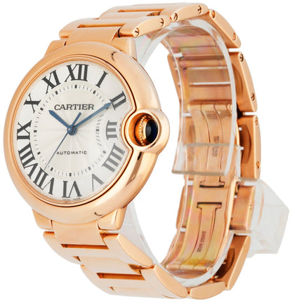 Cartier Ballon Bleu W69004Z2 18K Rose Gold Mens Watch