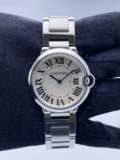 Cartier Ballon Bleu W69011Z4 Stainless Steel Watch - Watches