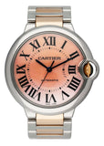 Cartier Ballon Bleu W6920033 MOP Two-Tone Rose Gold Ladies Watch Box Papers - Watches