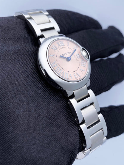 Cartier Ballon Bleu W6920038 Pink Dial Ladies Watch - Watches