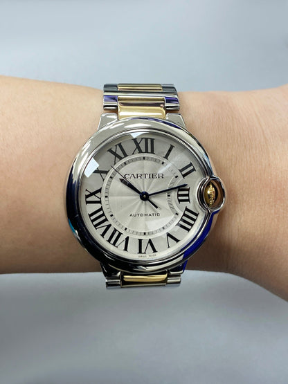 Cartier Ballon Bleu W6920047 Two-Tone Yellow Gold Watch
